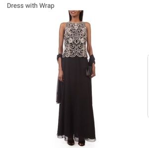 J Kara embellished bodice